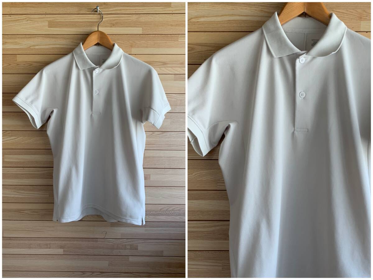 #セール★DESCENTE デサント 半袖 シャツ ポロシャツ 放熱クーリング 暑さ対策 通気良好 クール色★小さいサイズ S★ZERO STYLE ゼロ