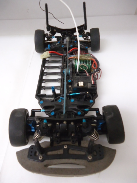  タミヤ 1/10 電動RC TA05 シャーシ サーボ搭載 動作未確認