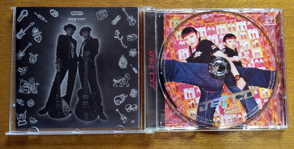 《1998年初回盤》PUFFY JET CD パフィー ピクチャーレーベル クリアトレイ仕様