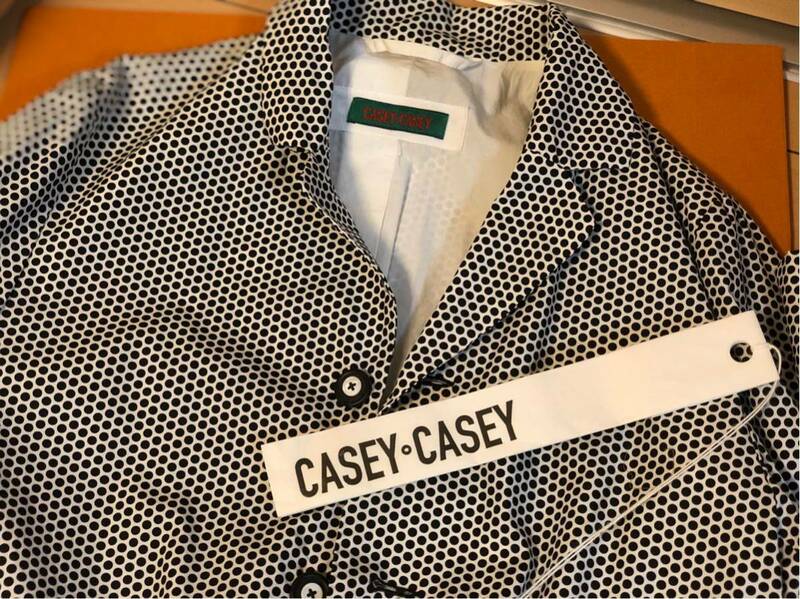 定価14万 XS Casey Casey Polka dot JACKET ポルカドット ジャケット 水玉 ドーバーストリートマーケットコムデギャルソン購入