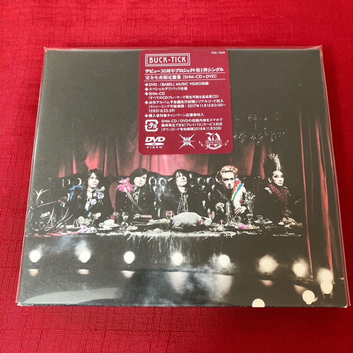 【限定盤】 BUCK-TICK BABEL 完全生産限定盤B CD DVD バクチク バックチック