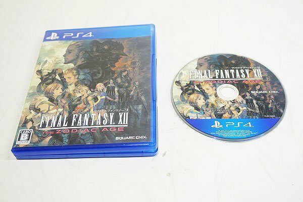 【質Banana】中古美品 PS4 FINAL FANTASY THE ZODIAC AGE ソフト SQUARE ENIX アクションRPG 現品限り♪