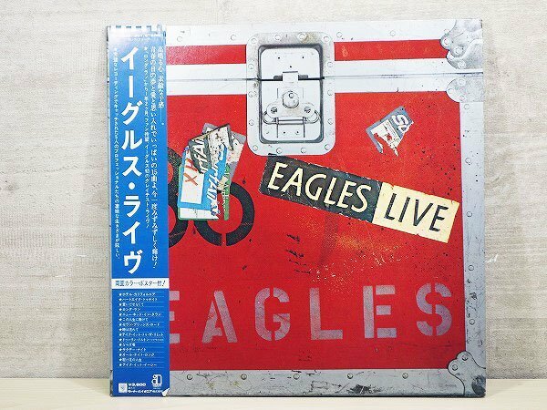 【質Banana】激レア！レコード EAGLES EAGLESLIVE♪.。.:*・゜