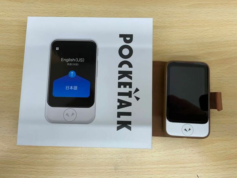 【極めて美品】POCKETALK （s）ソースネクスト ポケトーク　グローバル通信　期限切れ　PTSGW 