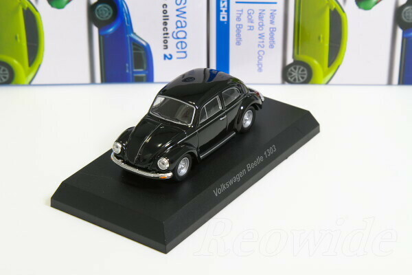 京商 1/64 フォルクスワーゲン ビートル 1303 ブラック フォルクスワーゲン ミニカーコレクション2 Kyosho 1/64 Volkswagen Beetle black
