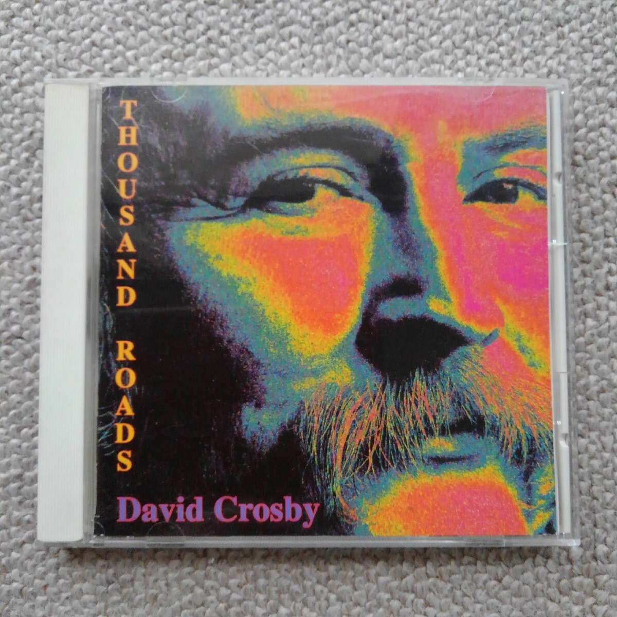 CD　DAVID CROSBY デウット　クロスビー　thousand roads