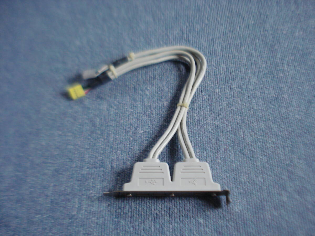 中古 USB 2ポート IEEE1394 2ポート 増設 ブラケット ジャンク扱い
