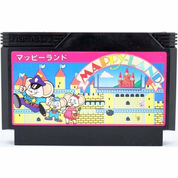 B品 FC マッピーランド ソフトのみ ファミコン ソフト 中古