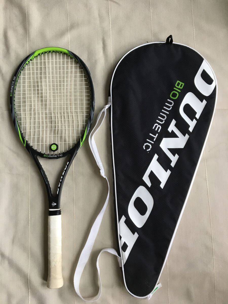 ★DUNLOP★BIO MIMETIC★ダンロップ★バイオミメテイック★テニスラケット★美品★