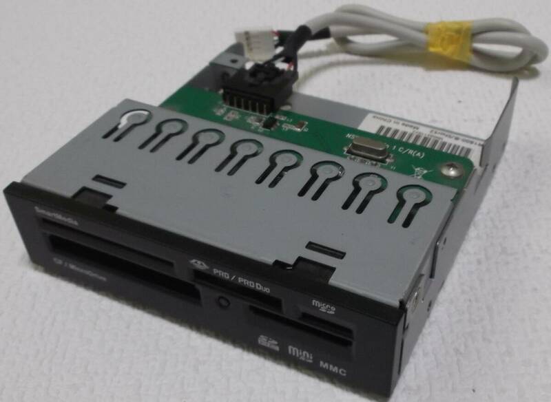 中古品 ICR1500-B/Short2 USB接続内蔵型マルチカードリーダー 現状品