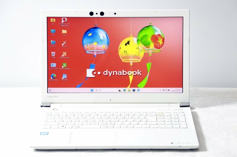 東芝 dynabook T75 T75/GW PT75GWP-BEA2 Core i7 8550U 1.8GHz 16GB SSD512GB DVDSマルチ Win11 Bluetooth カメラ HDMI 3ヶ月保証 wn8378