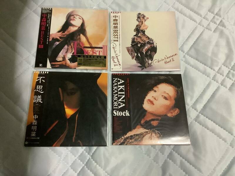 中森明菜さま　紙ジャケCD４枚未開封品