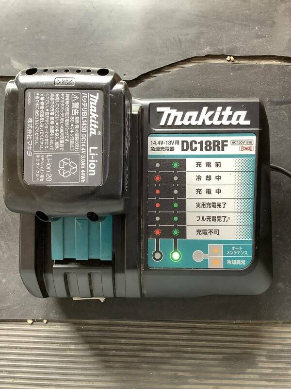 マキタ　makita　純正バッテリーBL1413G　14.4V　3.0Ah 44Wh　