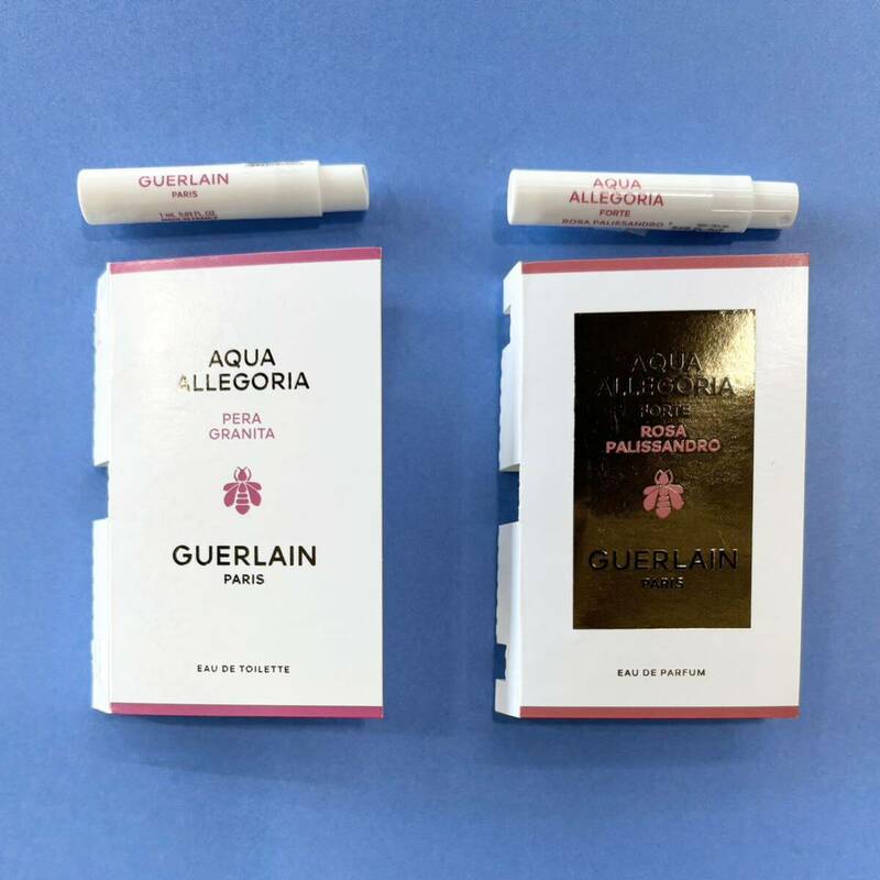 ■送料無料■新品 ゲラン GUERLAIN アクアアレゴリア ペラ グラニータ オーデトワレ フォルテ ローザ パリッサンドロ オーデパルファン 2個