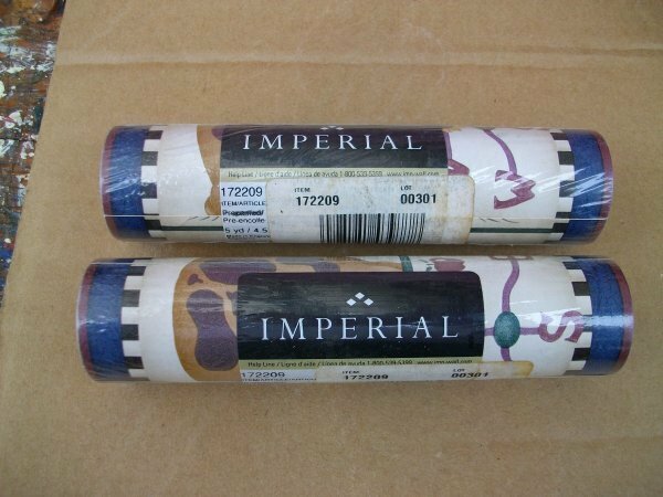 wall paper Border アンティーク IMPERIAL 2本組