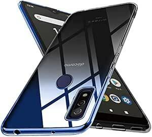 arrows We F-51B ケース クリア FCG01 スマホケース 薄型 TPU 耐衝撃 グラデーション色 ケース 指紋防止