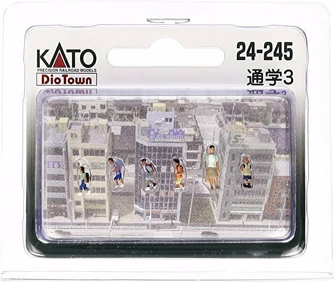 【送料無料】KATO(カトー) Nゲージ (N)人形 通学3 #24-245