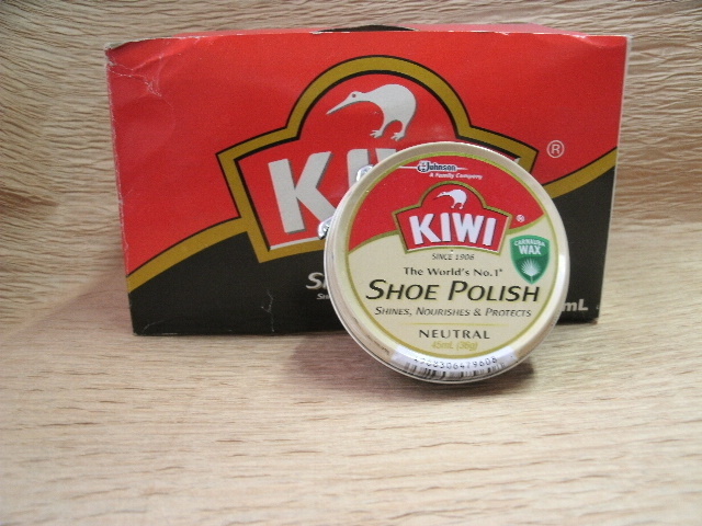 KIWI SHOE POLISH NEUTRAL 無色　靴墨　ワックス　45ml　