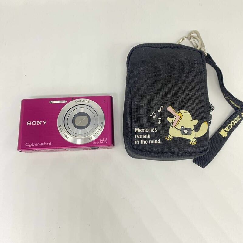 1円〜 6 SONY コンパクトデジタルカメラ DSC-W320 ソニー 6056268 Steady Shot CarL Zeiss 14.1MEGA PIXELS デジカメ 