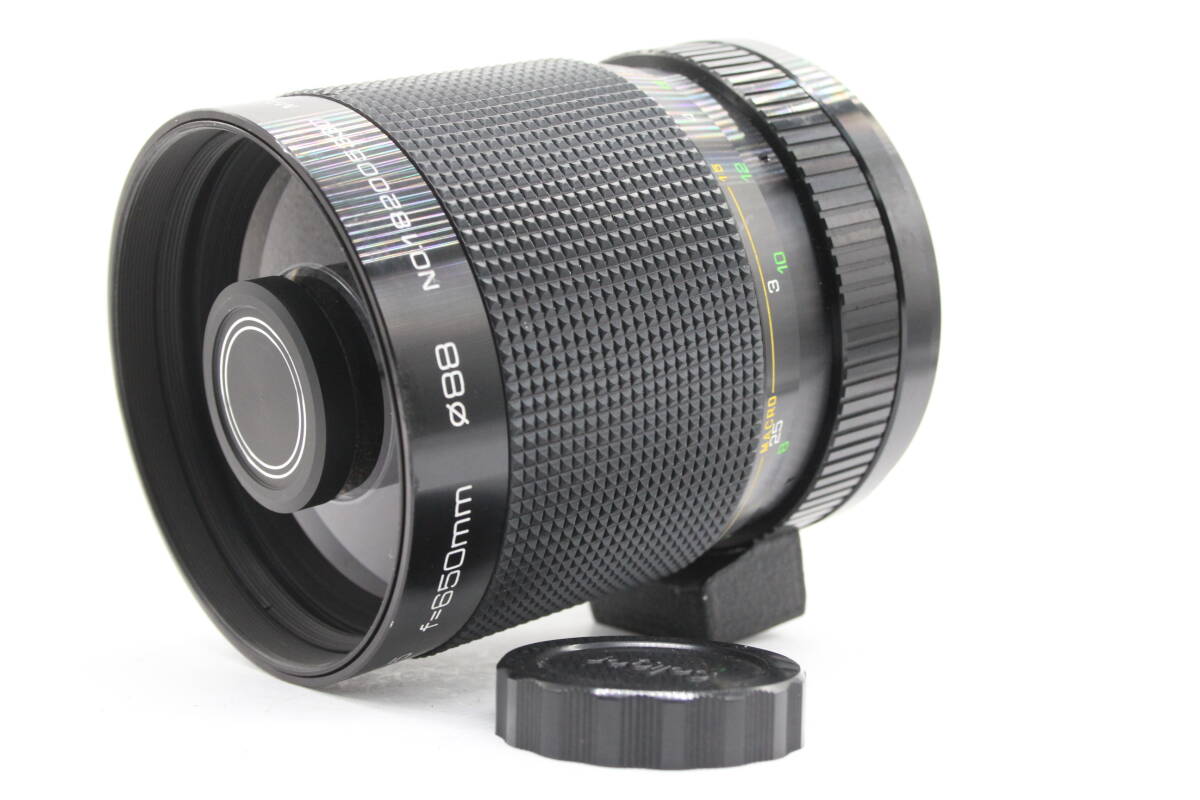 【訳あり品】 【希少】 ソリゴール Soligor C/D Mirror Lens 650mm F8.5 M42マウントレンズ v4667