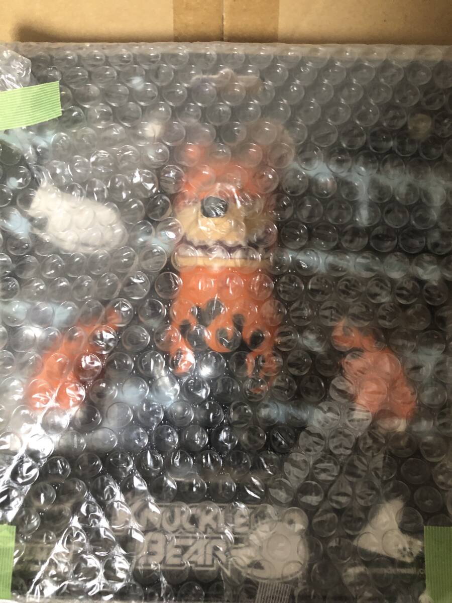 ナックルベア Knuckle bear ファイヤーパタン くま ソフビ