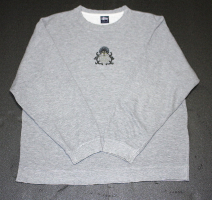 ★STUSSY★ステューシードラゴンプリント　トレーナーヴィンテージUSED!!!