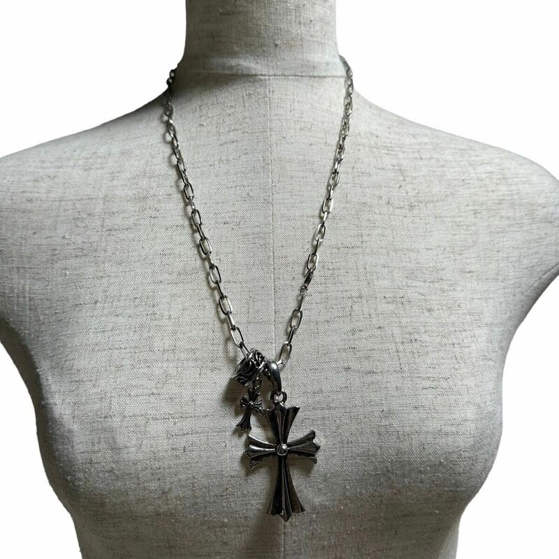 Japanese Label Y2K necklace 14th addiction share spirit ifsixwasnine kmrii lgb goa gunda obelisk 00s grunge TORNADO MART 