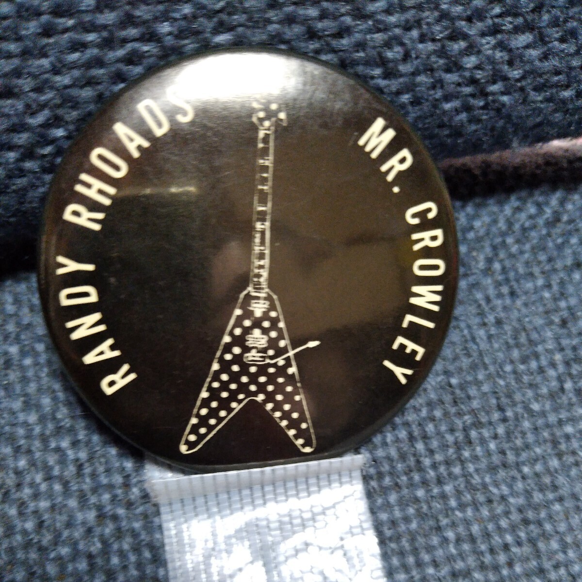 RANDY RHOADS カンバッチ MR.CROWLEY