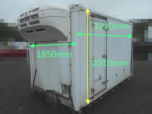 物置・作業小屋・バイク用ガレージに最適　冷蔵冷凍車用　《 1.5ｔ車用中古コンテナです　》 *7586　青森県弘前市 H00000390