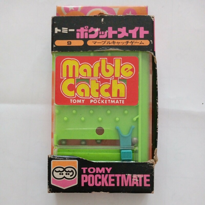 70年代 ビンテージ TOMY POCKETMATE Marble Catch パチンコ ピンボール ゲーム 昭和レトロ 当時物