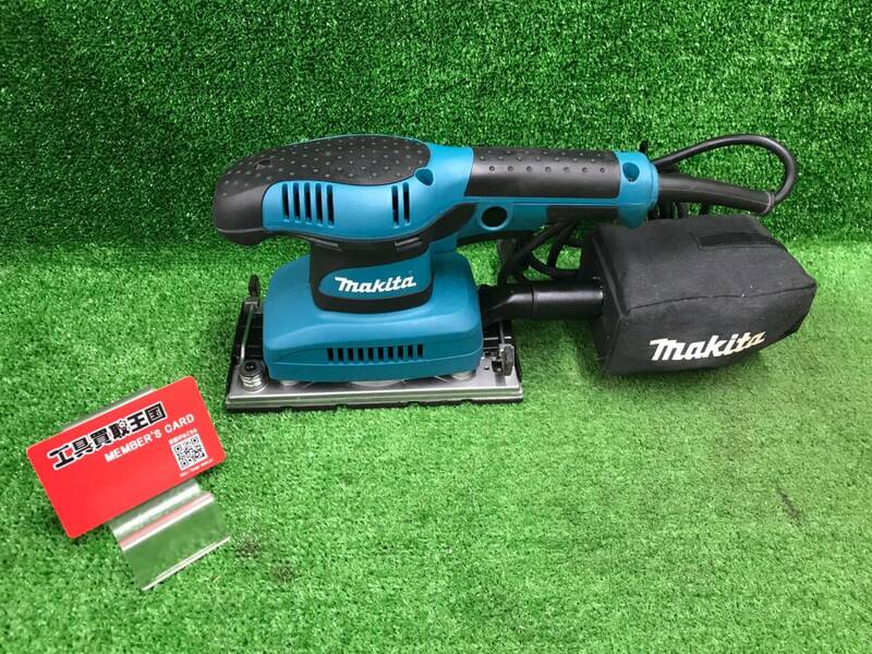 【中古品】★makita(マキタ) 仕上サンダ (ペーパー寸法:93×228㎜) BO3710　ITUAZBCW158U