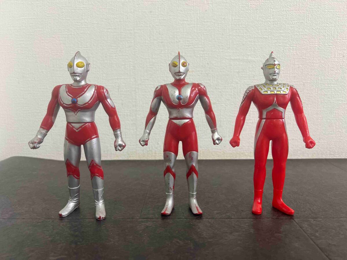 CT7293　 当時物1983年 　 BANDAI ウルトラマン など　円谷プロ　 BANDAI　3点まとめ