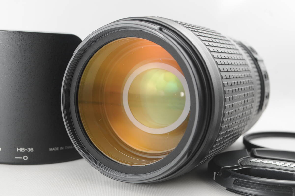 Nikon AF NIKKOR 70-300mm 1:4-5.6 D ED VR ★動作品 超美品 付属品多数★