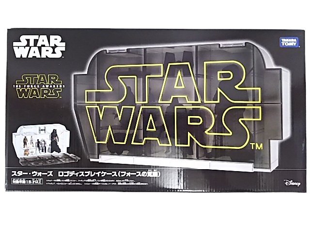 【未開封新品】スター・ウォーズ 　ロゴディスプレイケース　 (フォースの覚醒)　 STAR WARS　 フィギュア 　コレクションケース