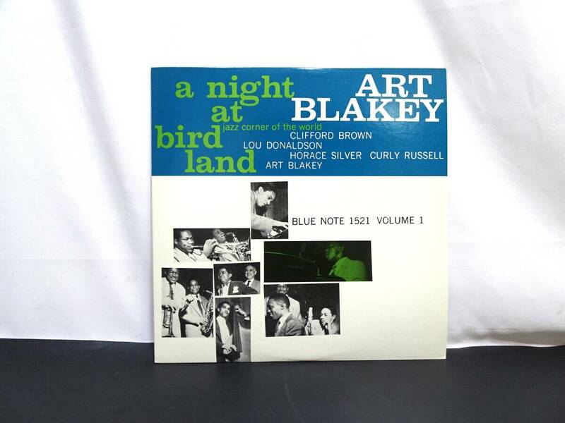 ART BLAKEY アート・ブレイキー　A Night At Birdland　BLUE NOTE 1521　レコード　ジャズ