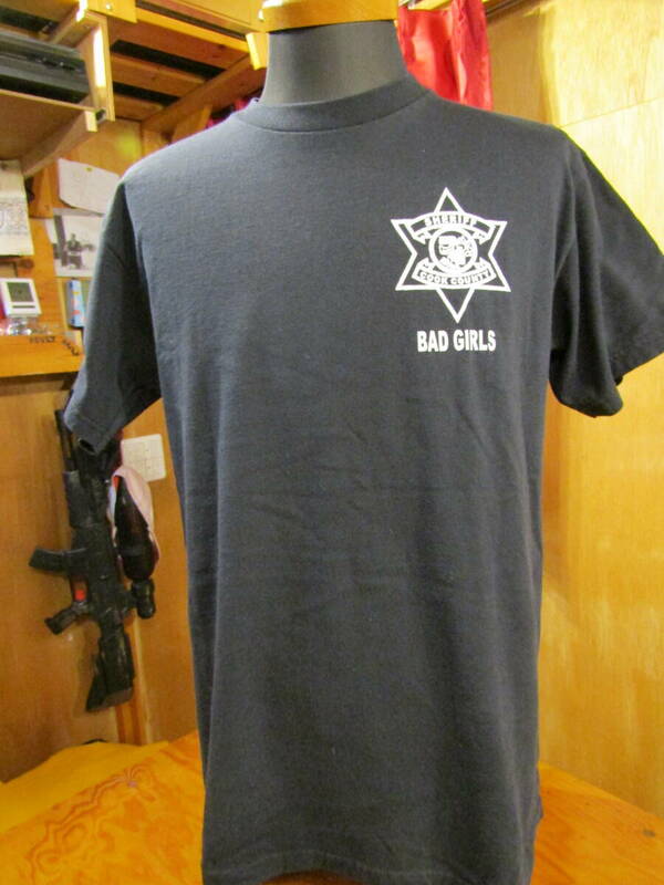 USEDプリントTシャツ⑬BEST　COOK　COUNTY　SHERIFF