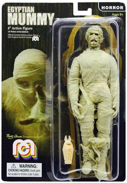 メゴ エジプシャン マミー ミイラ男 フィギュア MEGO UNIVERSAL STUDIOS MONSTERS The Mummy ユニバーサルモンスターズ