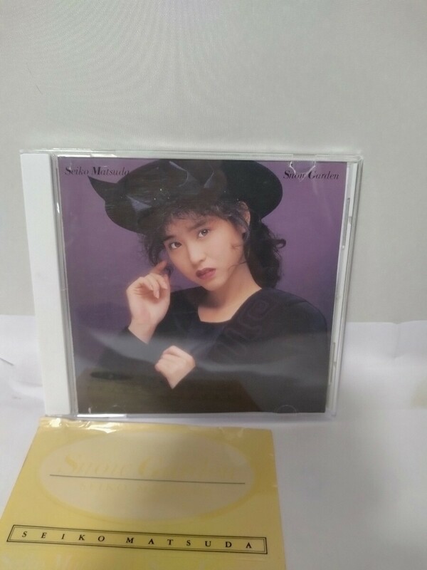 CD　松田聖子 Snow Garden　シールつき　当時もの　Seiko　Matsuda