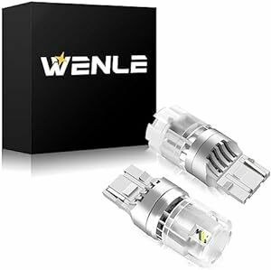 WENLE ステルスバルブ バックランプ T20 LED シングル ホワイト 6000K 3200LM 20W 高輝度CSP素