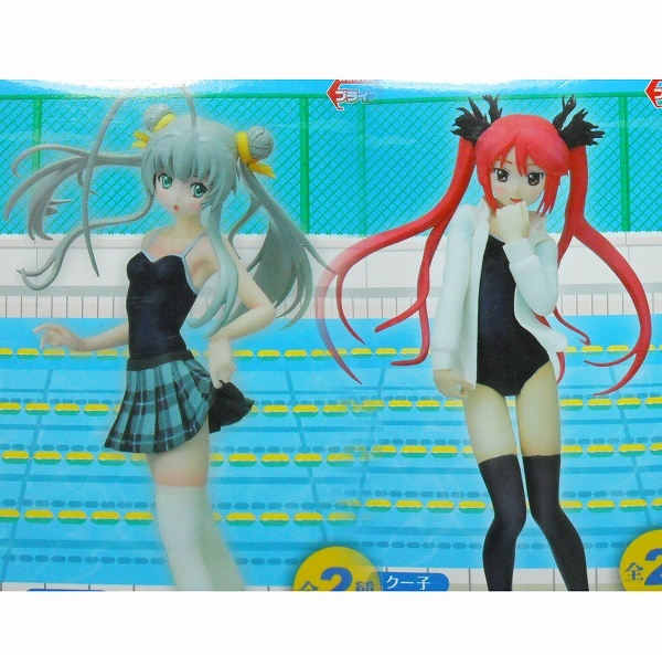 這いよれ！ニャル子さんW ハイグレードプールサイドフィギュア 水着 HGフィギュア ニャル子クー子 全2種(2個)セット セガプライズ 新品即決