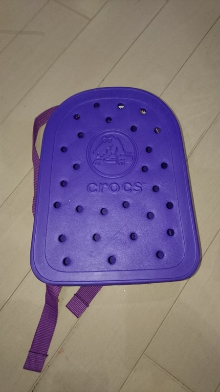 クロックス crocs リュック バッグ キッズ 子供 限定 パープル 1日使用
