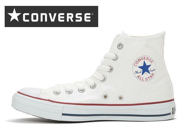 コンバース オールスター ハイカット キャンバス スニーカー CONVERSE CANVAS ALL STAR HI オプティカルホワイト 24.0cm 新品