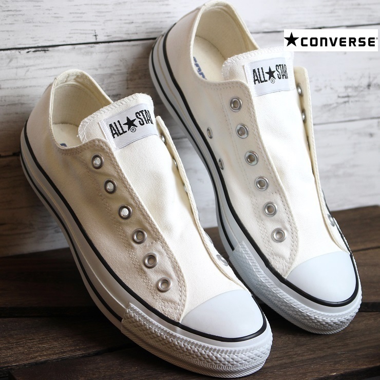 コンバース オールスター スリップ 3 OX ホワイト 28.0cm 新品 未使用 CONVERSE ALL STAR SLIP III OX スリッポン スニーカー