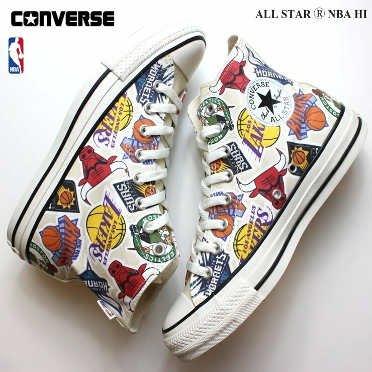 コンバース オールスター （Ｒ）NBA HI シカゴ ロサンゼルス ニューヨーク ボストン サンズ CONVERSE ALL STAR (R) NBA HI 24.5cm