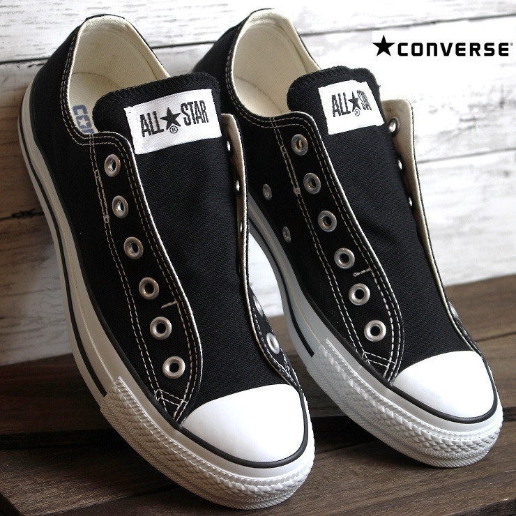 コンバース オールスター スリップ 3 OX ブラック 27.5cm 新品 未使用 CONVERSE ALL STAR SLIP III OX スリッポン スニーカー