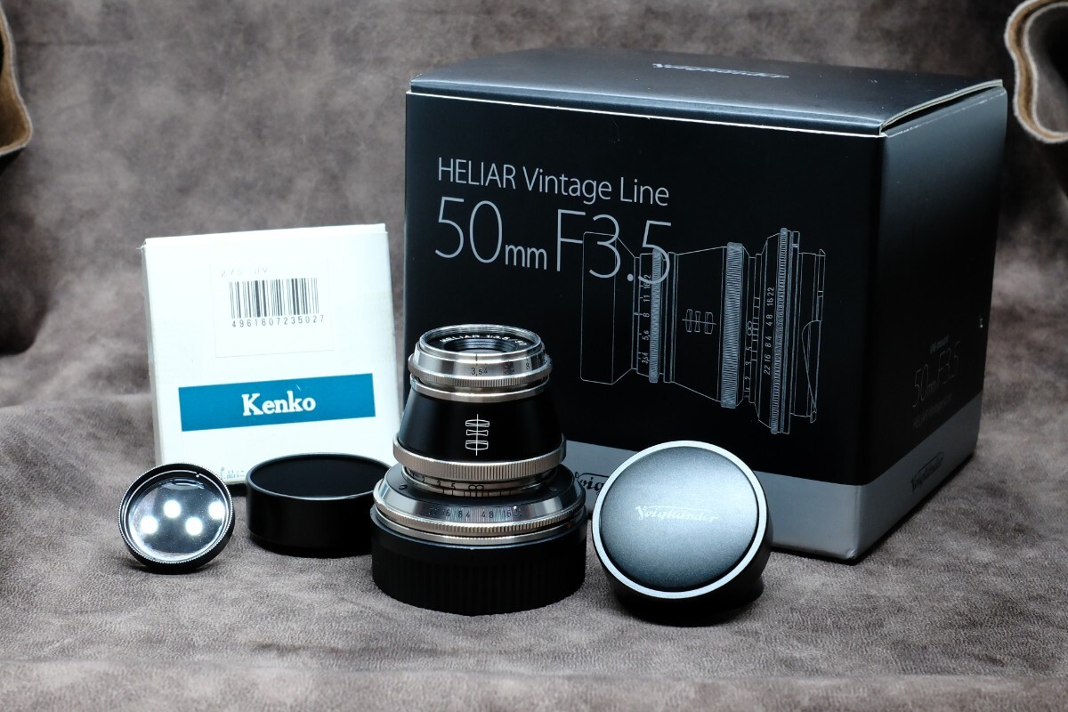 【世界限定50本】Voigtlander Heliar 50mm f3.5 ニッケルモデル NCP限定モデル VMマウント フォクトレンダー ライカ VMマウント ヘリアー