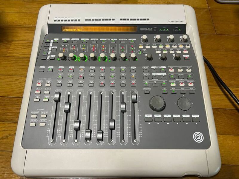 名機　digidesign 003 オーディオインターフェース　コントロールフェーダー　 送料750円～　中古