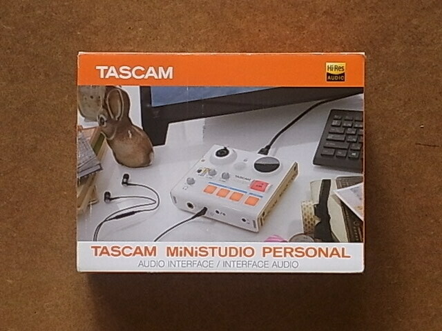 TASCAM タスカム MiNiSTUDIO PERSONAL US-32 エフェクト機能　送料630円～ 中古 元箱付　使用少