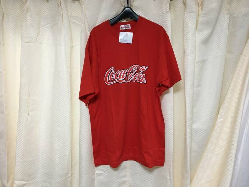 新品！90s ヴィンテージ　コカ・コーラ Tシャツ サイズLA シングルステッチ 丸胴 1997 グンゼ 日本製 送料レターパックライト370円