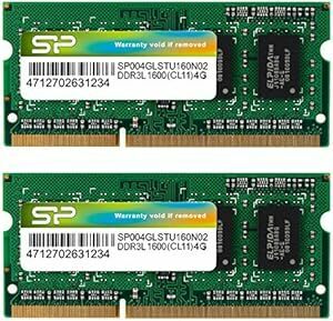 SP Silicon Powerシリコンパワー ノートPC用メモリ 1.35V (低電圧) DDR3L 1600 PC3L-128